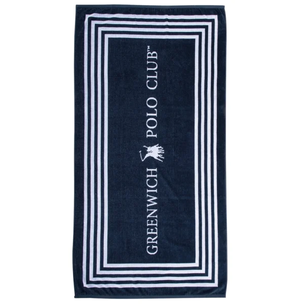 Βελουτέ Πετσέτα Θαλάσσης (90x170) 4054 Μπλε Greenwich Polo Club