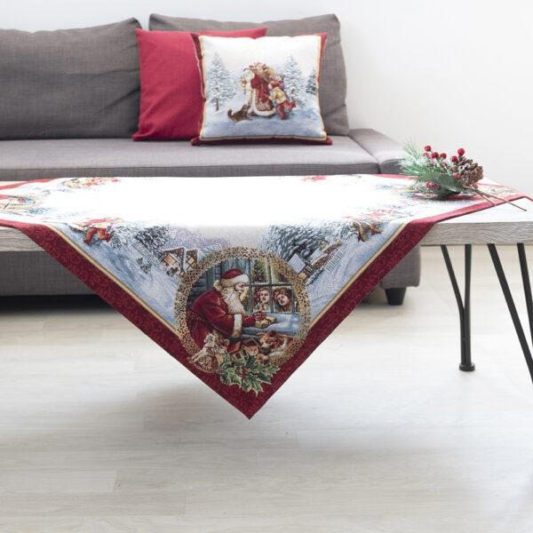 Χριστουγεννιάτικο Καρέ Στόφα (100x100) 8956