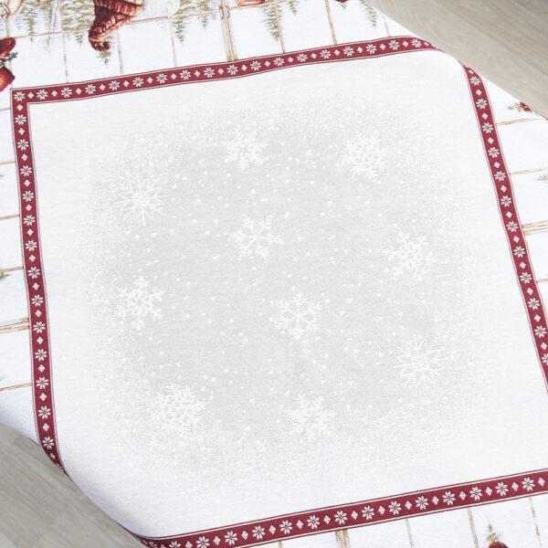 Alternative view of Χριστουγεννιάτικο Καρέ Στόφα (100x100) 8957 Dimeco