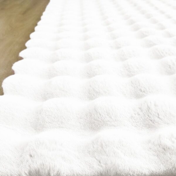 Alternative view of Beauty Home Πατάκι Bubble Art 9661 67x210 Λευκό