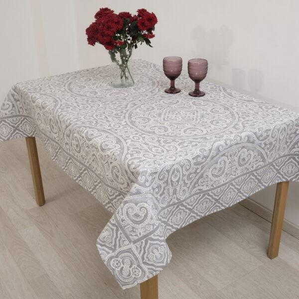 Τραπεζομάντηλο Στόφα (140x220) Capri Grey Dimeco