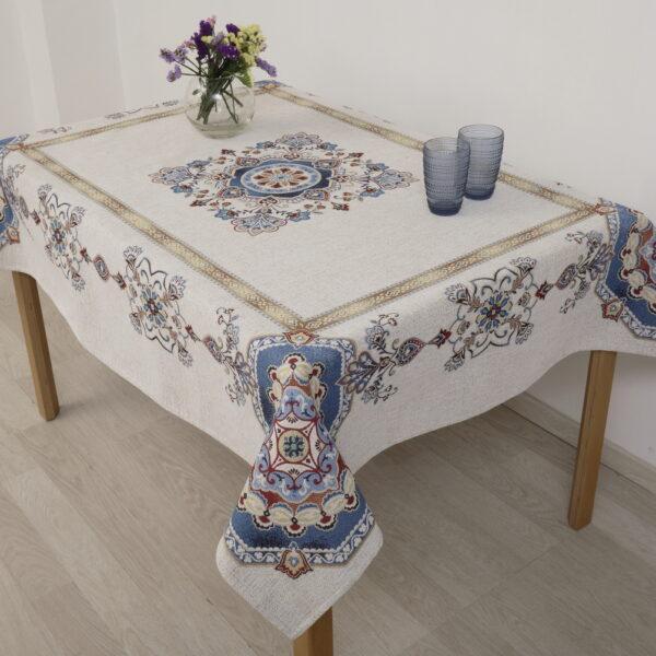 Τραπεζομάντηλο Στόφα (140x180) Morena Blue Dimeco