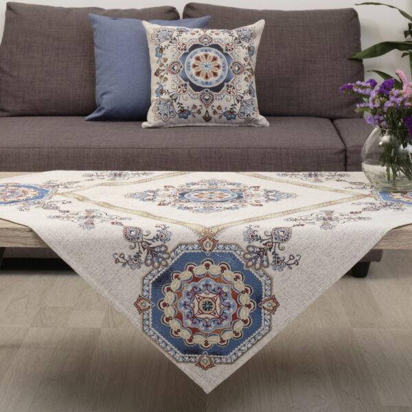 Καρέ Στόφα (100x100) Morena Blue Dimeco